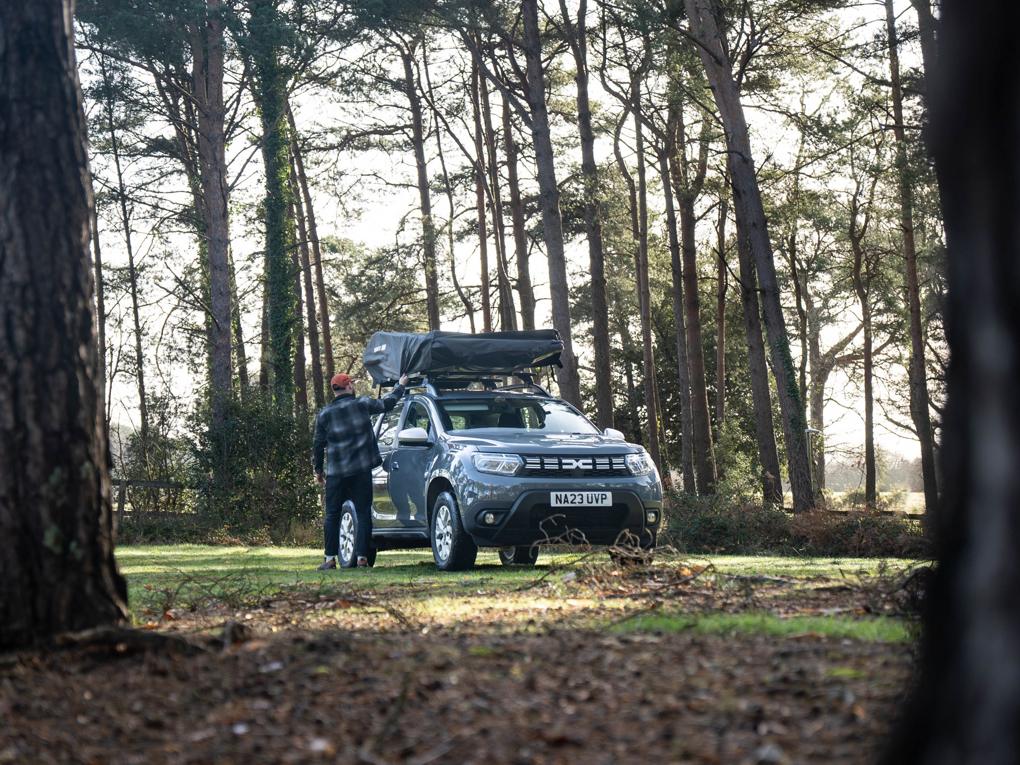 TentBox GO – The market's lightest roof tent, which can be packed into a bag