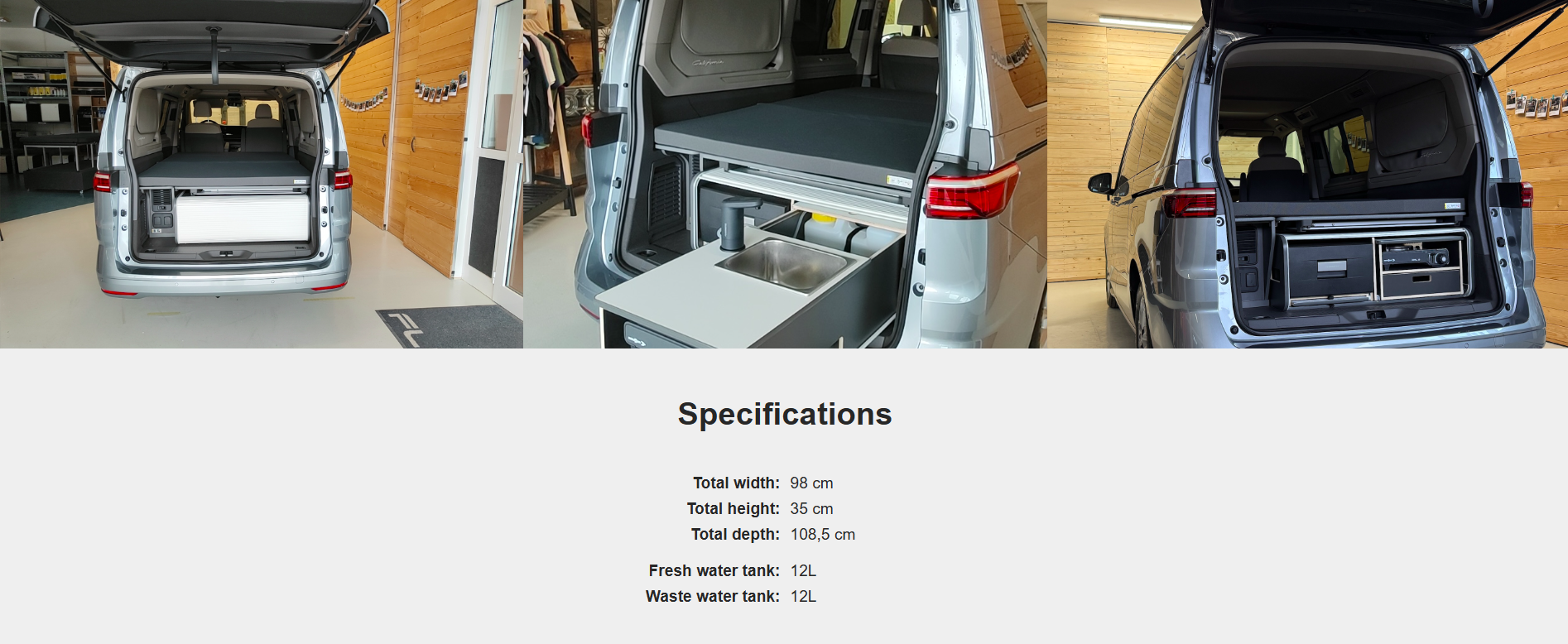 FLIP Camping Box - Luksuriøst Campervan Modul