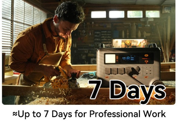 OSCAL BP3600 3600Wh Udvidelsesbatteri