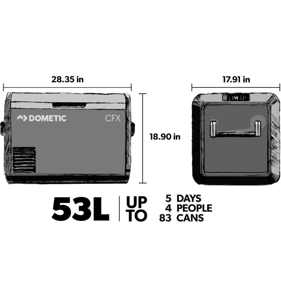 Dometic CFX3 55 Kylare/Frys