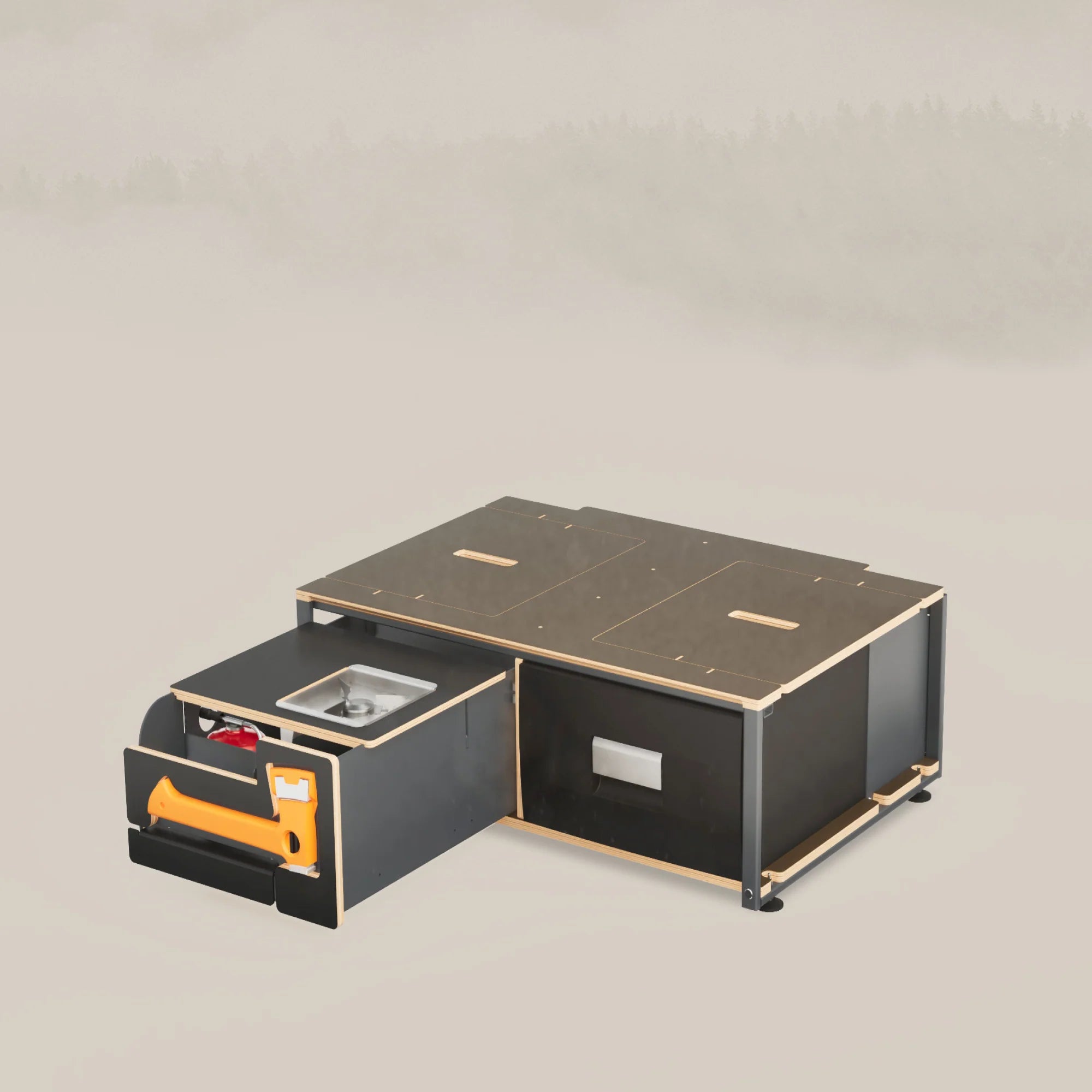 EGOE Nestbox M-X - Kitchen set
