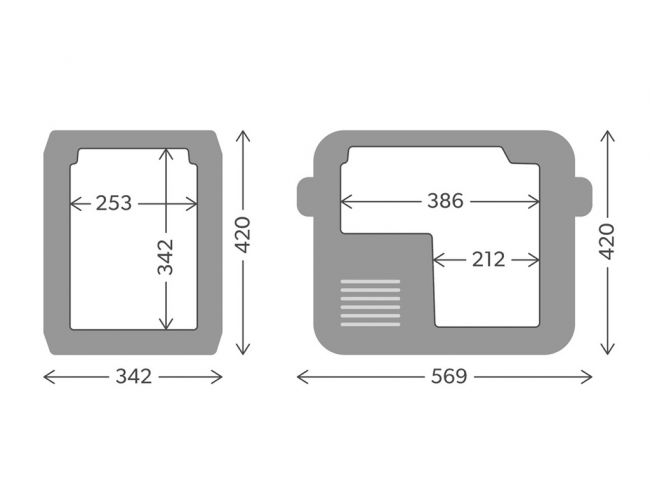 Dometic CFX3 25 – Kompakter tragbarer Kühl-/Gefrierschrank 