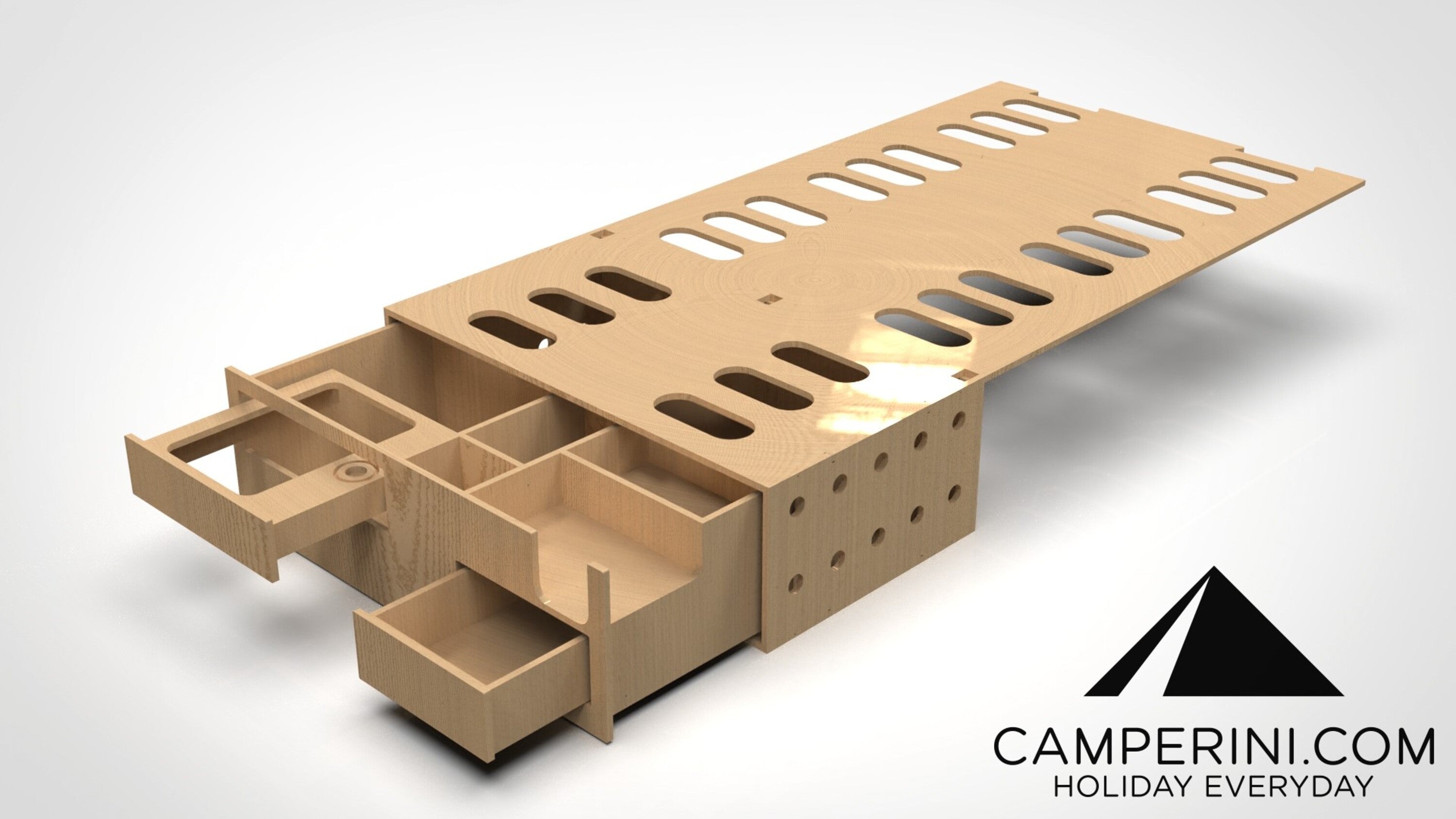 Camperini MIDI – Campervan-Modul für das Alltagsauto