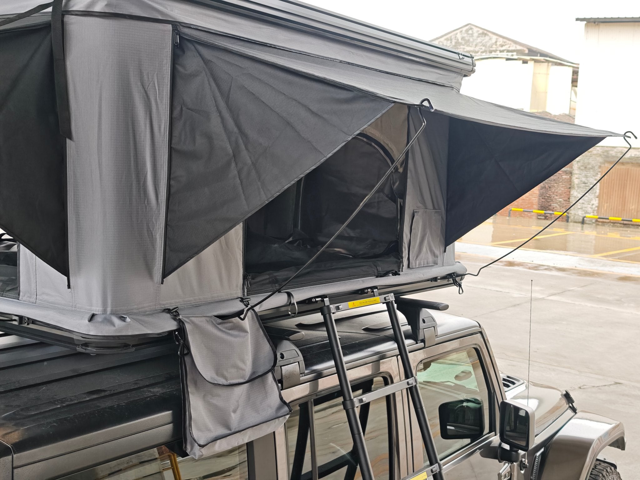 CampBoxi Aero 130 tagtelt - Hard-shell tagtelt i aluminium