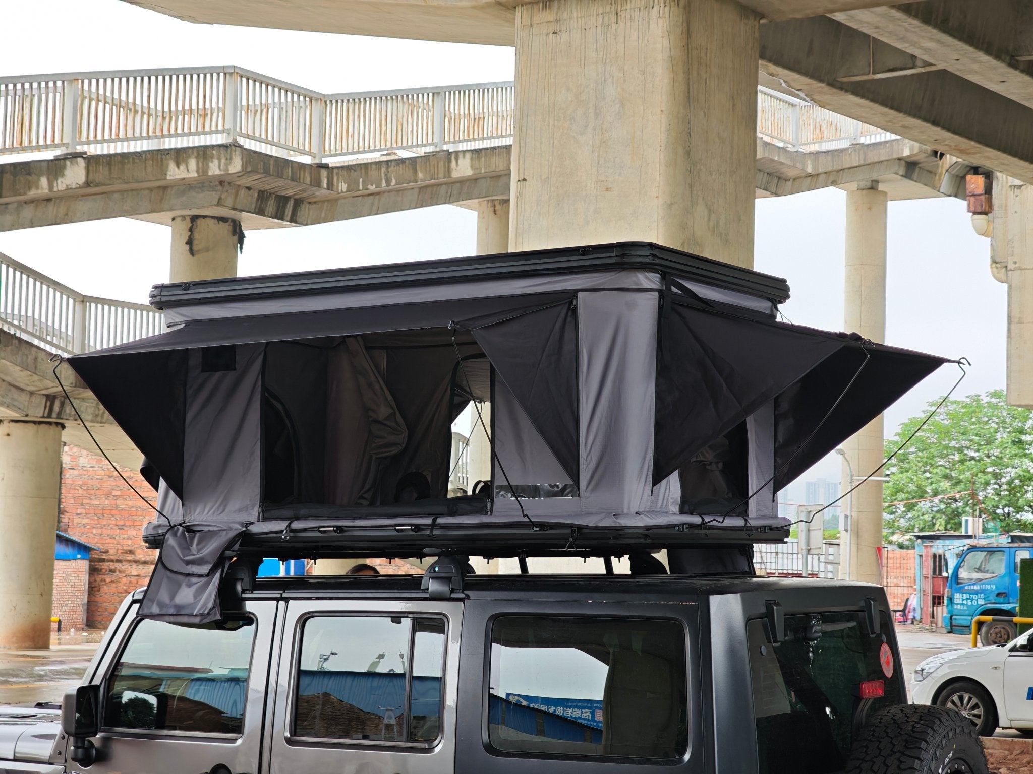 CampBoxi Aero 130 tagtelt - Hard-shell tagtelt i aluminium