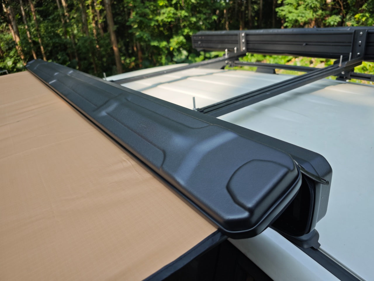 CampBoxi Uni-markise 200x250cm - Universel markise til alle slags biler