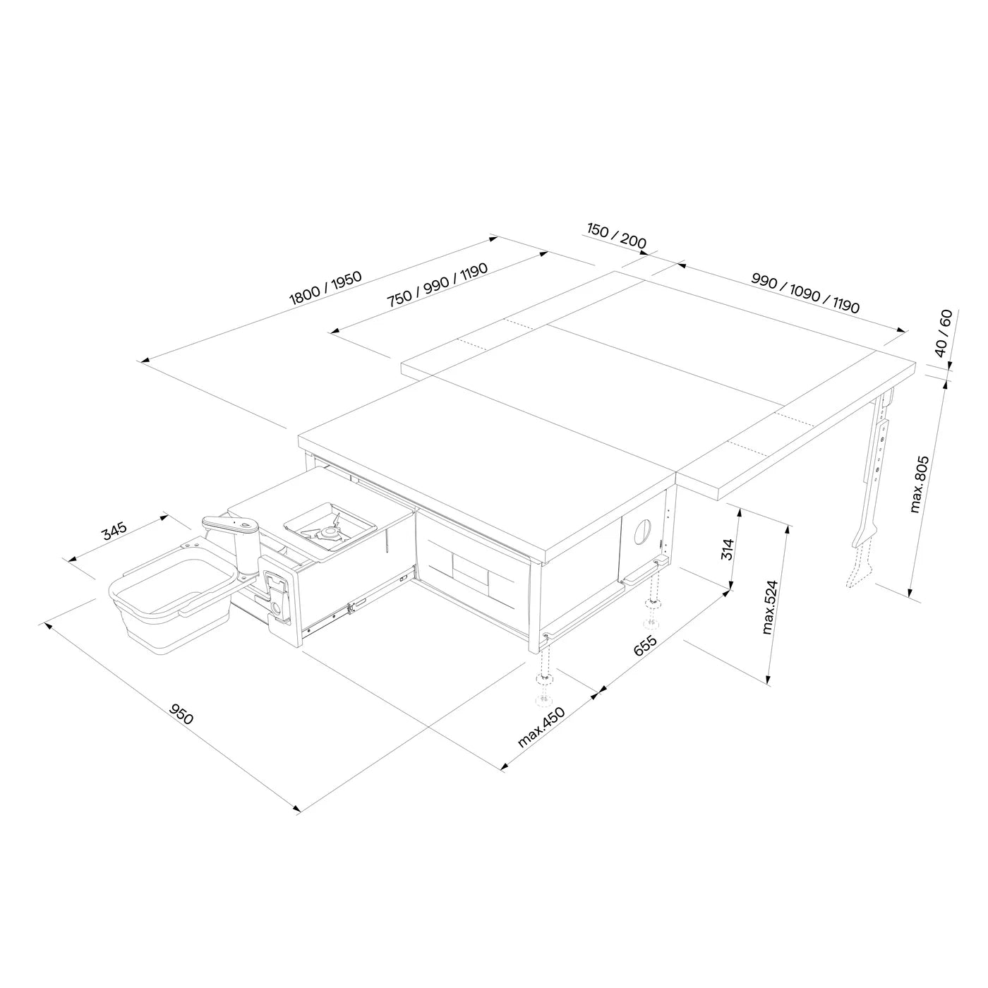 EGOE Nestbox M-X - Complete set