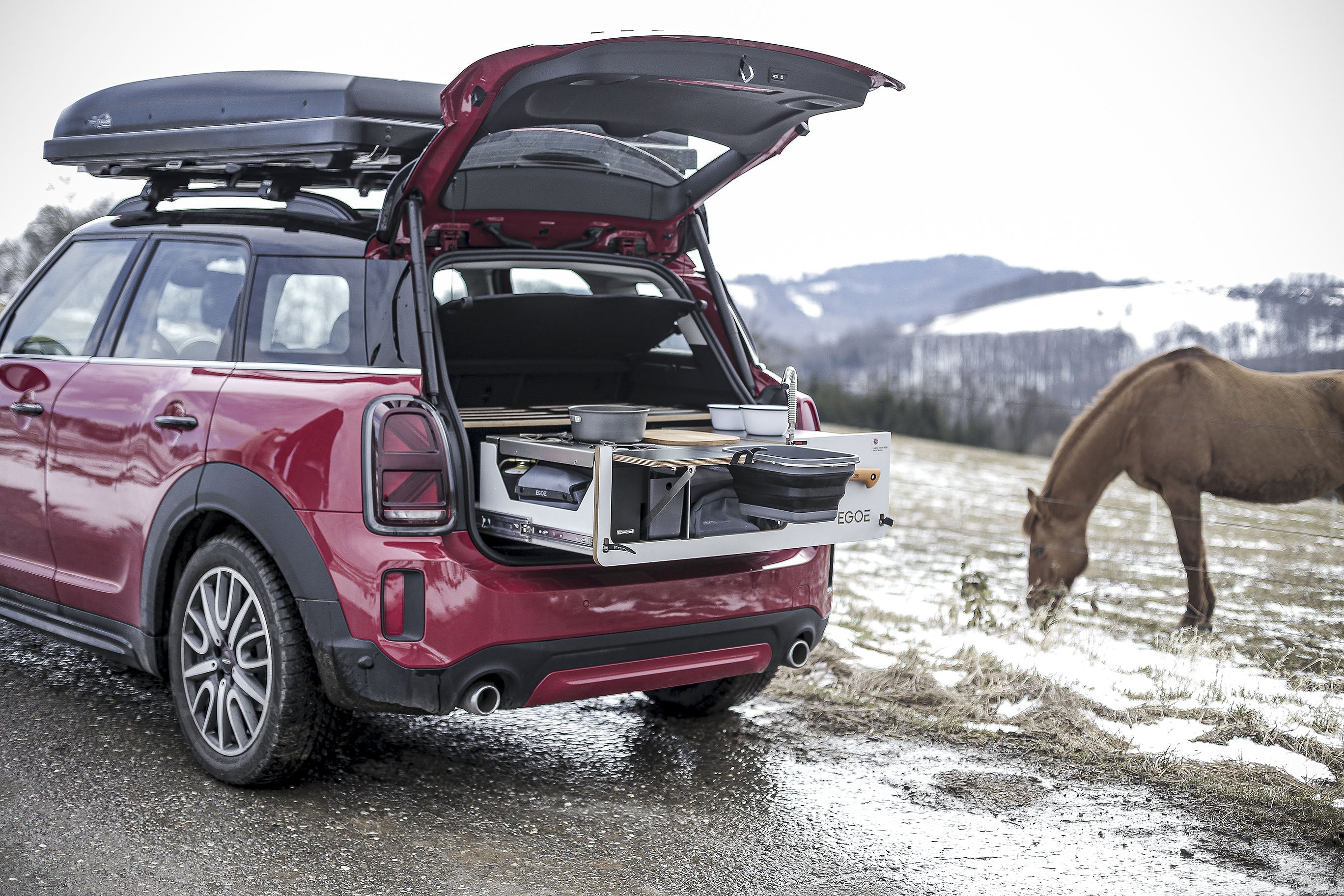 EGOE Nestbox Camper 200 - Komplett Campervan modul för korta och långa turer