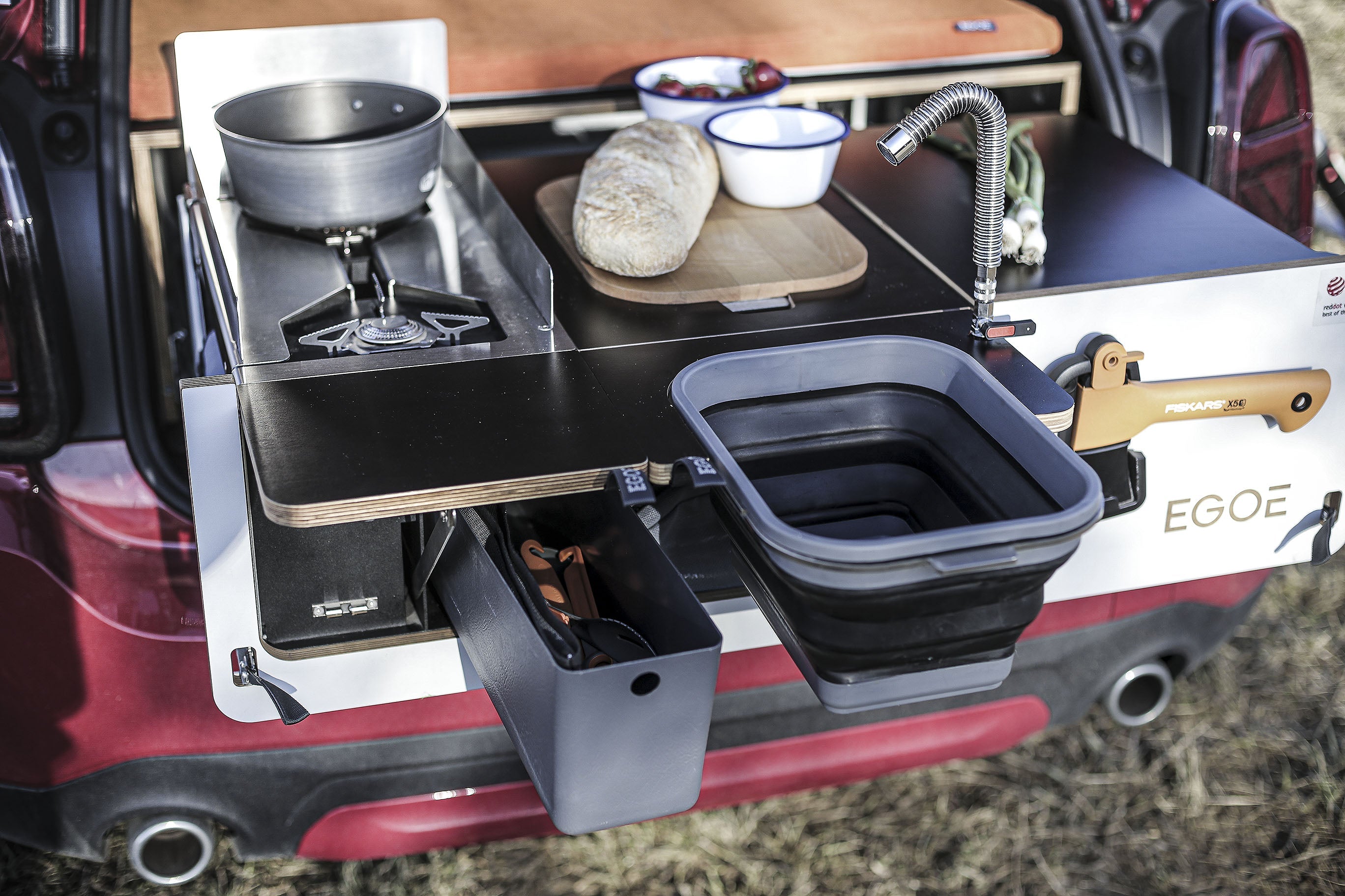 EGOE Nestbox Camper 200 - Komplett Campervan modul för korta och långa turer