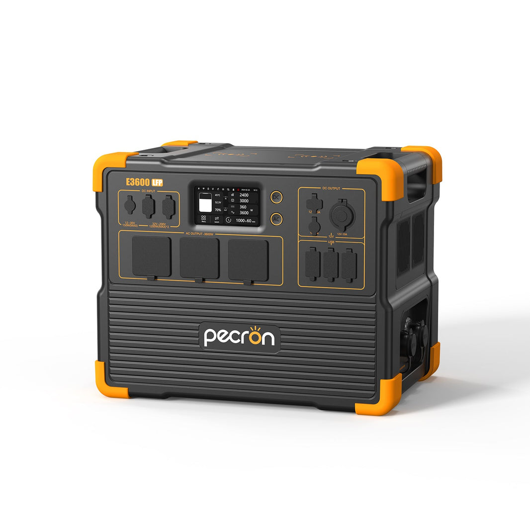 PECRON E3600LFP Bärbar kraftstation 3600W 3072Wh