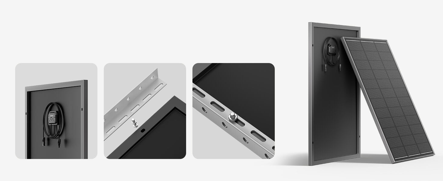 AFERIY ‎‎AF-SG120 Solcelle Panel 120W | IP68